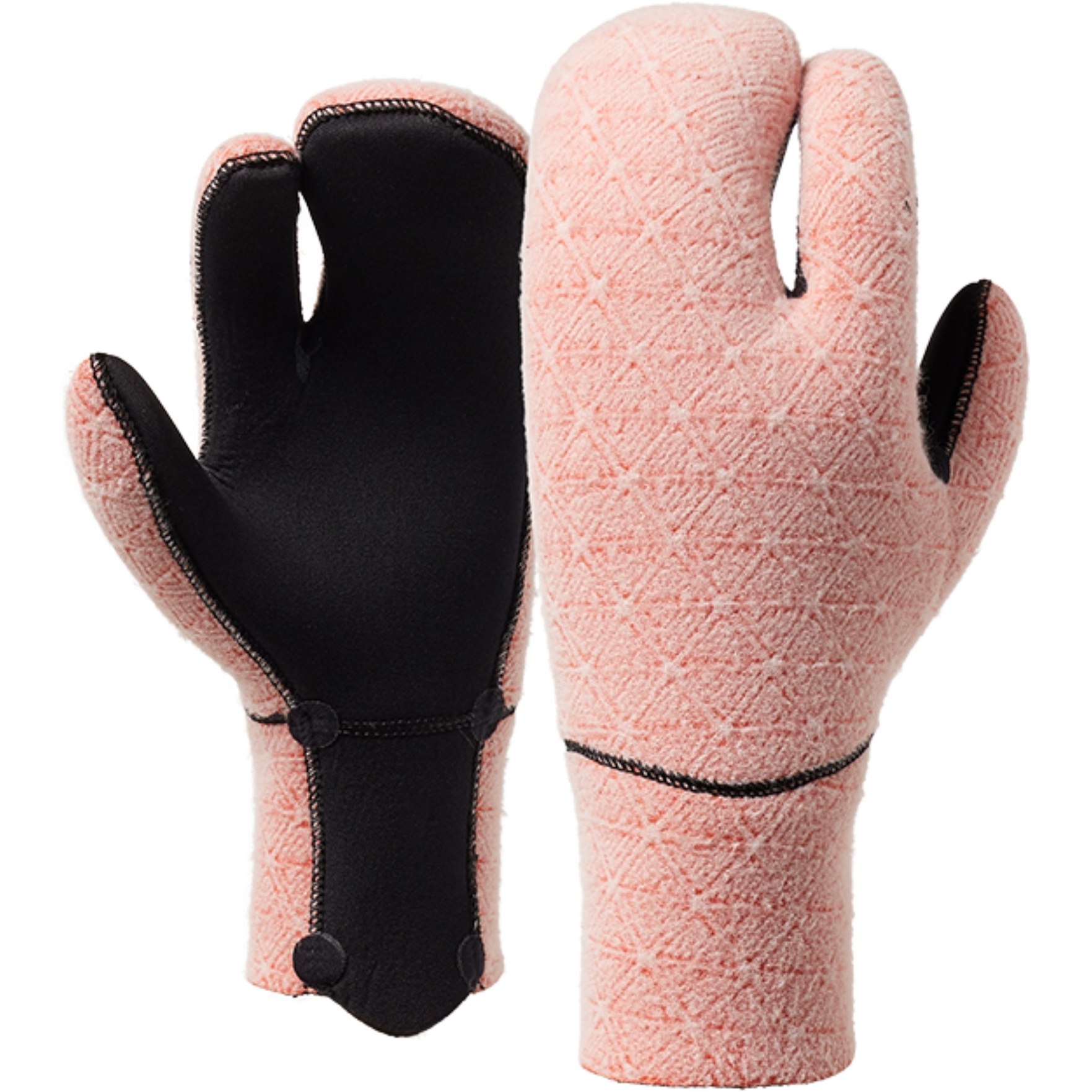 2026 Mystic Supreme 4mm Lobster Precurved Wind Glove 35015.250070 - Black